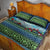 Personalised Fiji Viti Levu Quilt Bed Set Tagimoucia and Tapa Tribal Pattern