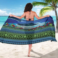 Personalised Fiji Viti Levu Sarong Tagimoucia and Tapa Tribal Pattern LT9 - Polynesian Pride