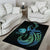 Personalised Hawaii Kure Atoll Area Rug Holaniku Coral Reef with Polynesian Tribal