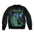 Personalised Hawaii Kure Atoll Bomber Jacket Holaniku Coral Reef with Polynesian Tribal