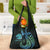 Personalised Hawaii Kure Atoll Grocery Bag Holaniku Coral Reef with Polynesian Tribal