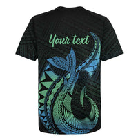 Personalised Hawaii Kure Atoll Rugby Jersey Holaniku Coral Reef with Polynesian Tribal LT9 - Polynesian Pride