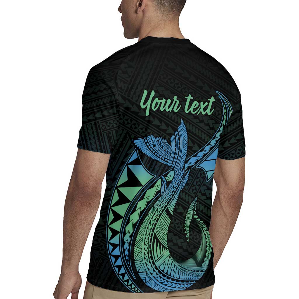 Personalised Hawaii Kure Atoll Rugby Jersey Holaniku Coral Reef with Polynesian Tribal LT9 - Polynesian Pride
