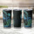 Personalised Hawaii Kure Atoll Tumbler Cup Holaniku Coral Reef with Polynesian Tribal