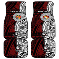 Personalised Tonga Constitution Day 1875 Car Mats Polynesian Tribal Tattoo LT9 - Polynesian Pride