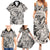 Polynesia Family Matching Summer Maxi Dress and Hawaiian Shirt Tribal Polynesian Spirit With Beige Pacific Flowers LT9 Beige - Polynesian Pride