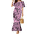 Polynesia Mermaid Dress Tribal Polynesian Spirit With Pink Pacific Flowers LT9 Women Pink - Polynesian Pride