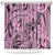 Polynesia Shower Curtain Tribal Polynesian Spirit With Pink Pacific Flowers LT9 Pink - Polynesian Pride