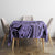 Polynesia Tablecloth Tribal Polynesian Spirit With Violet Pacific Flowers LT9 - Polynesian Pride