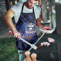 Toa Samoa 40th Anniversary Apron Royal Blue Tribal LT9 - Polynesian Pride