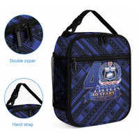 Toa Samoa 40th Anniversary Lunch Bag Royal Blue Tribal LT9 - Polynesian Pride
