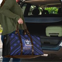 Toa Samoa 40th Anniversary Travel Bag Royal Blue Tribal LT9 - Polynesian Pride