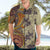 Polynesia Hawaiian Shirt Hibiscus and Hawaiian Tribal Tattoo Retro Style Tan Color LT9 - Polynesian Pride