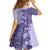 Polynesia Family Matching Puletasi Dress and Hawaiian Shirt Hibiscus and Hawaiian Tribal Tattoo Retro Style Violet Color LT9 - Polynesian Pride