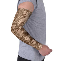 Polynesia Arm Sleeves Hibiscus Hawaiian Tribal Tattoo Retro Pink Pastel LT9 - Polynesian Pride