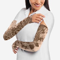 Polynesia Arm Sleeves Hibiscus Hawaiian Tribal Tattoo Retro Pink Pastel LT9 - Polynesian Pride