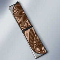Polynesia Auto Sun Shade Hibiscus Hawaiian Tribal Tattoo Retro Pink Pastel LT9 - Polynesian Pride
