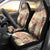 Hawaii Car Seat Cover Aloha Tribal Pattern Beige Version LT9 - Polynesian Pride