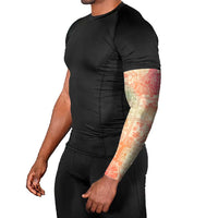 Hawaii Sweat Pink Ombre Arm Sleeves Aloha Tribal Pattern LT9 - Polynesian Pride