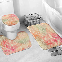 Hawaii Sweat Pink Ombre Bathroom Set Aloha Tribal Pattern LT9 Mat Set Only (3 pcs) One Size Pink - Polynesian Pride