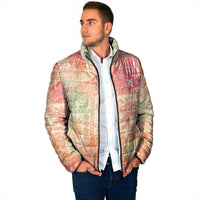 Hawaii Sweat Pink Ombre Padded Jacket Aloha Tribal Pattern LT9 - Polynesian Pride
