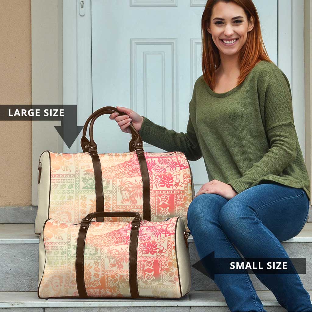 Hawaii Sweat Pink Ombre Travel Bag Aloha Tribal Pattern LT9 - Polynesian Pride