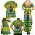 Cook Islands Christmas Family Matching Summer Maxi Dress and Hawaiian Shirt Santa Beach Meri Kiritimiti LT9 - Polynesian Pride