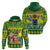 Cook Islands Christmas Hoodie Santa Beach Meri Kiritimiti LT9 - Polynesian Pride