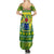 Cook Islands Christmas Summer Maxi Dress Santa Beach Meri Kiritimiti LT9 - Polynesian Pride