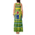 Cook Islands Christmas Tank Maxi Dress Santa Beach Meri Kiritimiti LT9 - Polynesian Pride