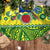 Cook Islands Christmas Tree Skirt Santa Beach Meri Kiritimiti LT9 - Polynesian Pride