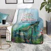 Polynesia Mother's Day Blanket Magnificent Sea Turtle Of Love and Gratitude LT9 - Polynesian Pride