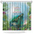 Polynesia Mother's Day Shower Curtain Magnificent Sea Turtle Of Love and Gratitude