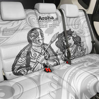 Aroha Maori Language Back Car Seat Cover Te Reo Maori Inspired Art LT9 - Polynesian Pride