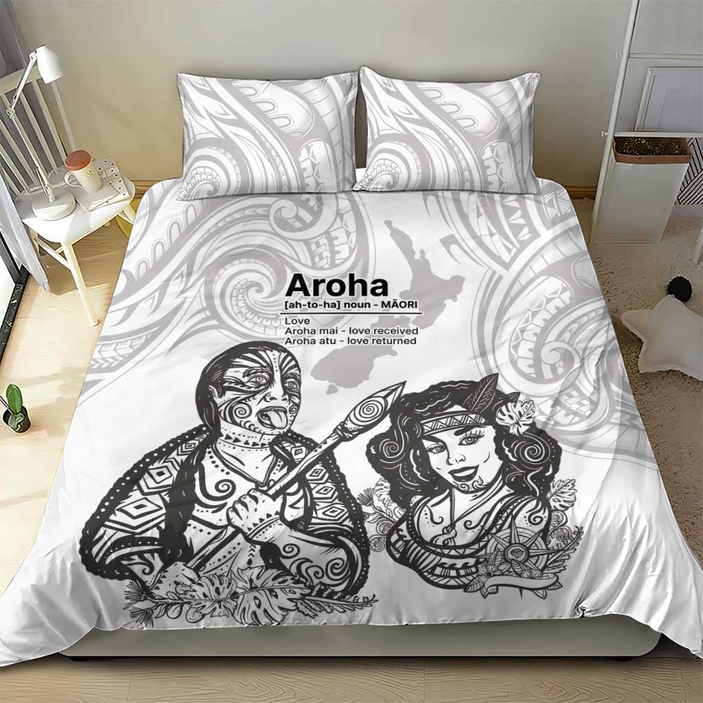 Aroha Maori Language Bedding Set Te Reo Maori Inspired Art LT9 - Polynesian Pride