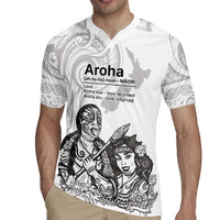 Aroha Maori Language Rugby Jersey Te Reo Maori Inspired Art LT9 - Polynesian Pride