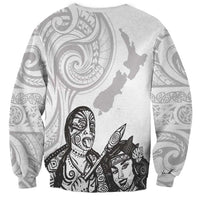 Aroha Maori Language Sweatshirt Te Reo Maori Inspired Art LT9 - Polynesian Pride