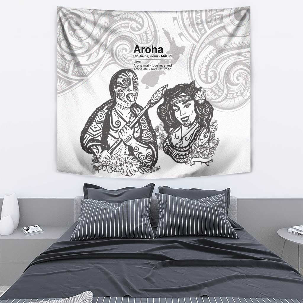 Aroha Maori Language Tapestry Te Reo Maori Inspired Art LT9 - Polynesian Pride