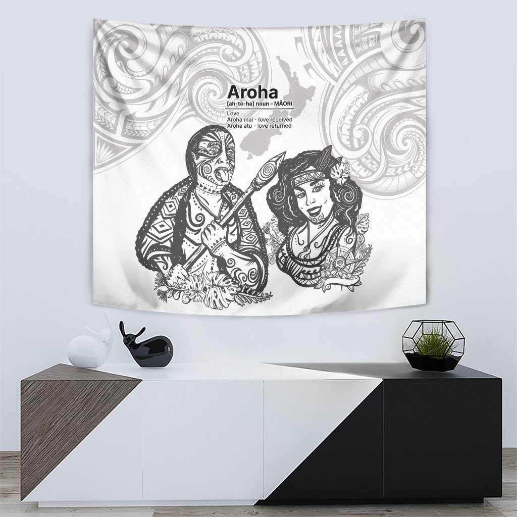 Aroha Maori Language Tapestry Te Reo Maori Inspired Art LT9 - Polynesian Pride