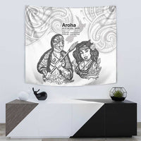 Aroha Maori Language Tapestry Te Reo Maori Inspired Art LT9 - Polynesian Pride