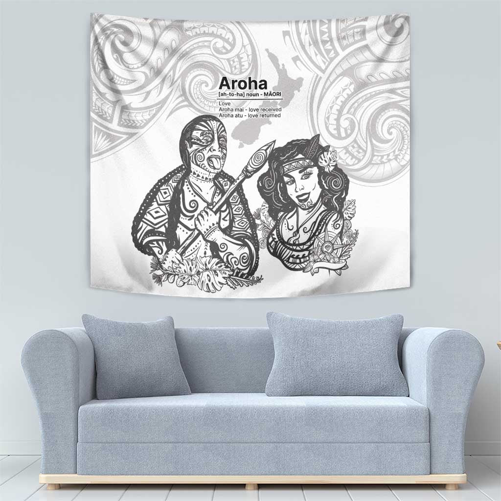 Aroha Maori Language Tapestry Te Reo Maori Inspired Art LT9 - Polynesian Pride