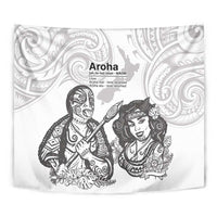 Aroha Maori Language Tapestry Te Reo Maori Inspired Art LT9 - Polynesian Pride