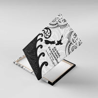 Kia Haka Maori language Canvas Wall Art Te Reo Maori Inspired Art LT9 With Frame white - Polynesian Pride