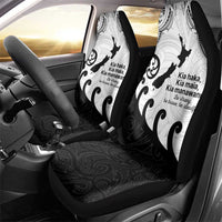 Kia Haka Maori language Car Seat Cover Te Reo Maori Inspired Art LT9 - Polynesian Pride