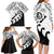 Kia Haka Maori language Family Matching Long Sleeve Bodycon Dress and Hawaiian Shirt Te Reo Maori Inspired Art