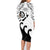 Kia Haka Maori language Family Matching Long Sleeve Bodycon Dress and Hawaiian Shirt Te Reo Maori Inspired Art