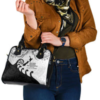 Kia Haka Maori language Shoulder Handbag Te Reo Maori Inspired Art LT9 - Polynesian Pride