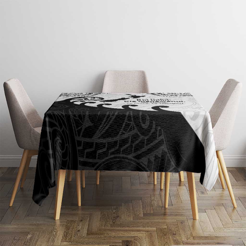 Kia Haka Maori language Tablecloth Te Reo Maori Inspired Art LT9 - Polynesian Pride