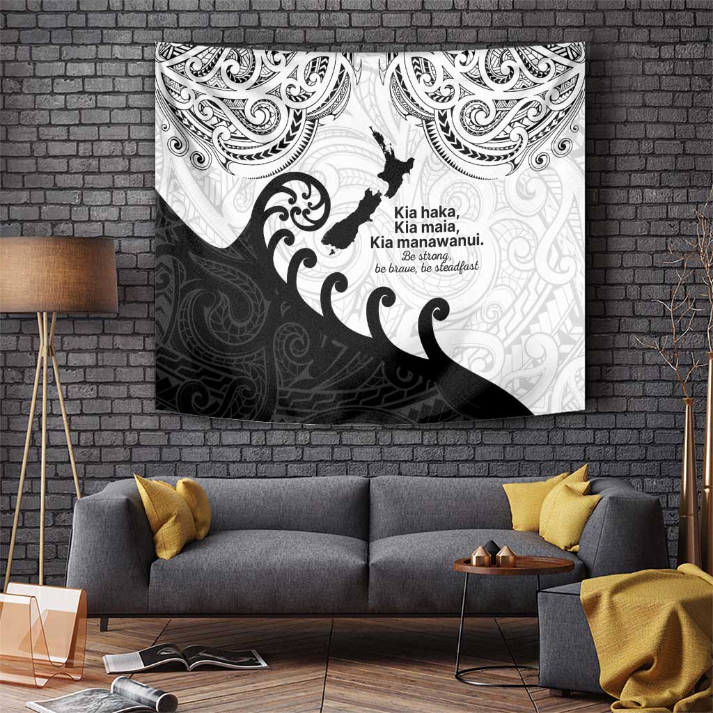 Kia Haka Maori language Tapestry Te Reo Maori Inspired Art LT9 - Polynesian Pride