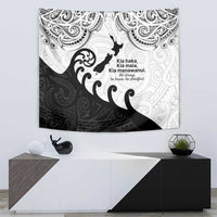 Kia Haka Maori language Tapestry Te Reo Maori Inspired Art LT9 - Polynesian Pride